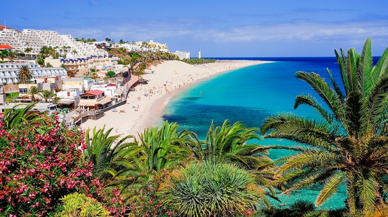 Check out European destinations like the Canary Islands with amazing beach options