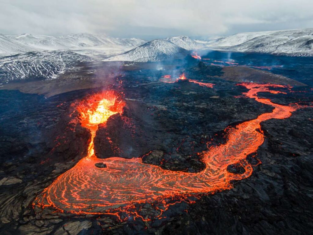 volcanic landscapes of Iceland