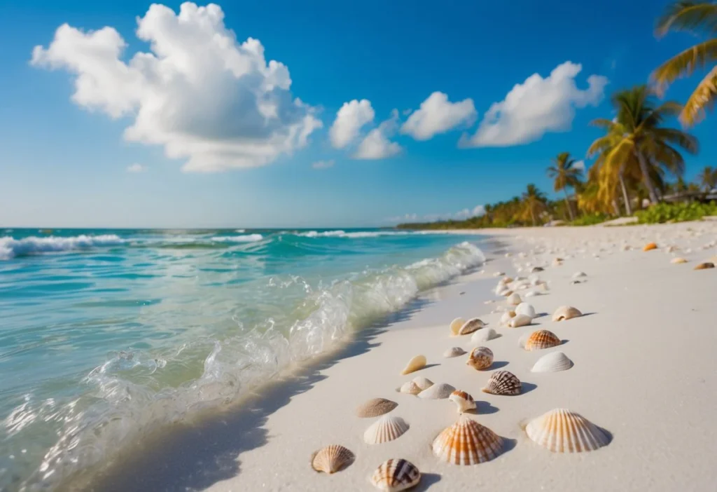 turquoise waters and white sands of the Maldives