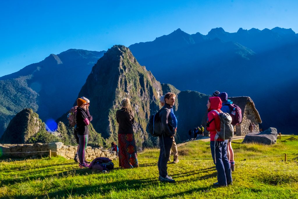 Marveling at Machu Picchu