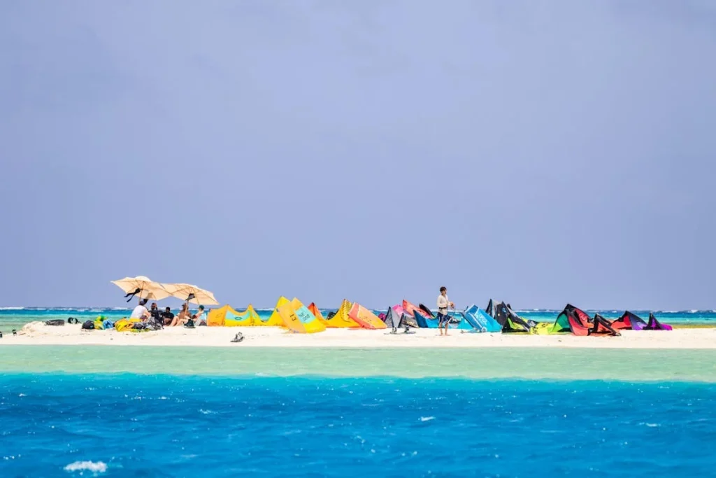 Relaxing on Sandy Beaches