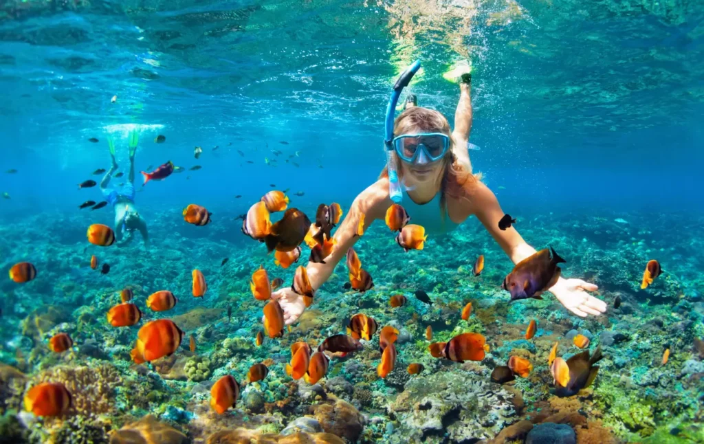 Snorkeling destinations for two