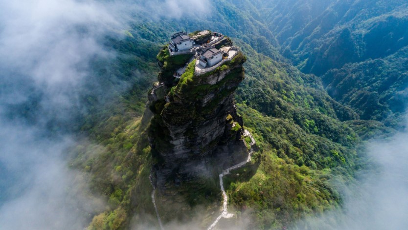 Mt. Fanjing Waterfall, China