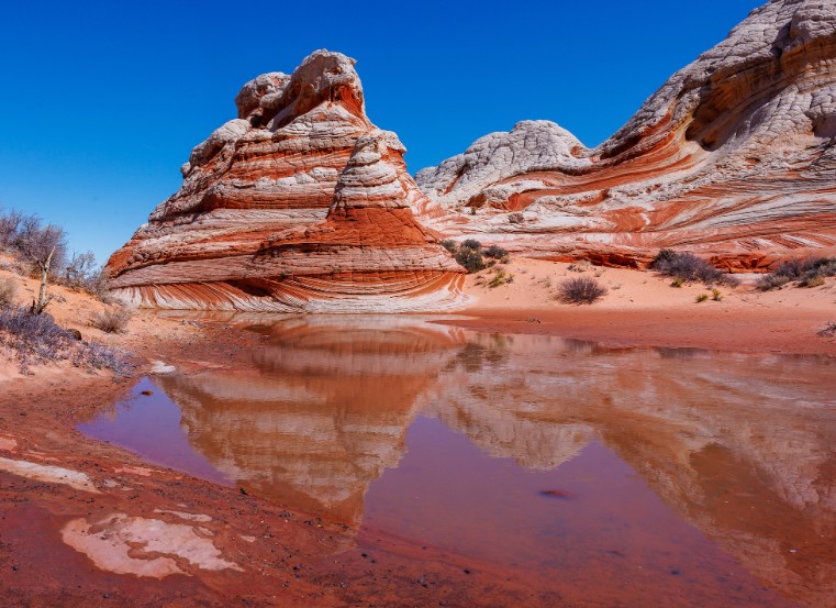 The Beauty of Red and White Cliffs