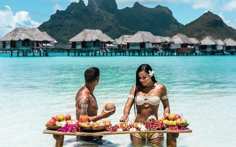 Paradise-like destinations for couples