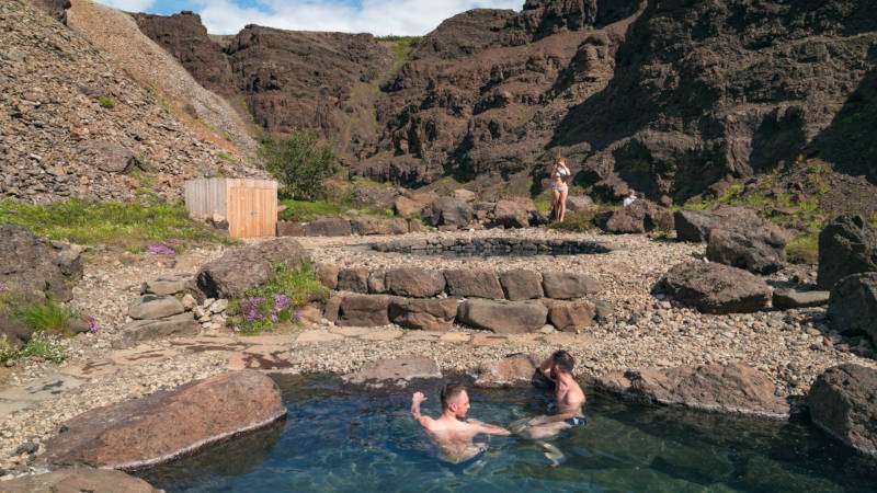 hot springs of Iceland