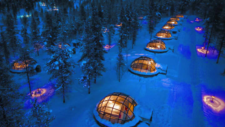 How do Glass Igloos in Finland Work?