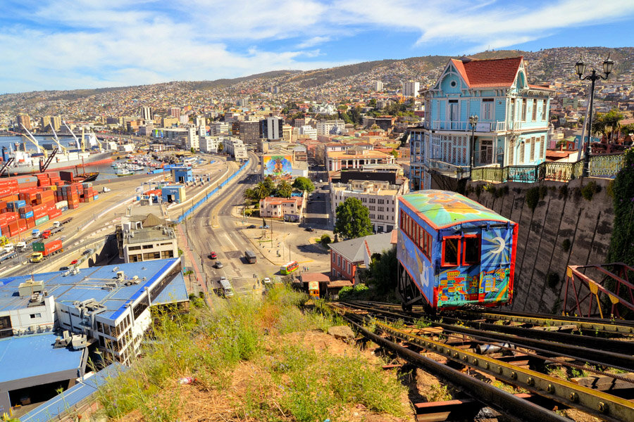 Hills and Ascensores of Valparaíso