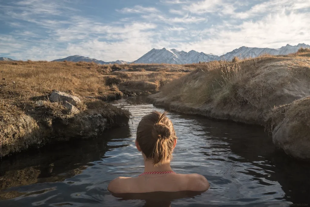 Relaxing in Hot Springs