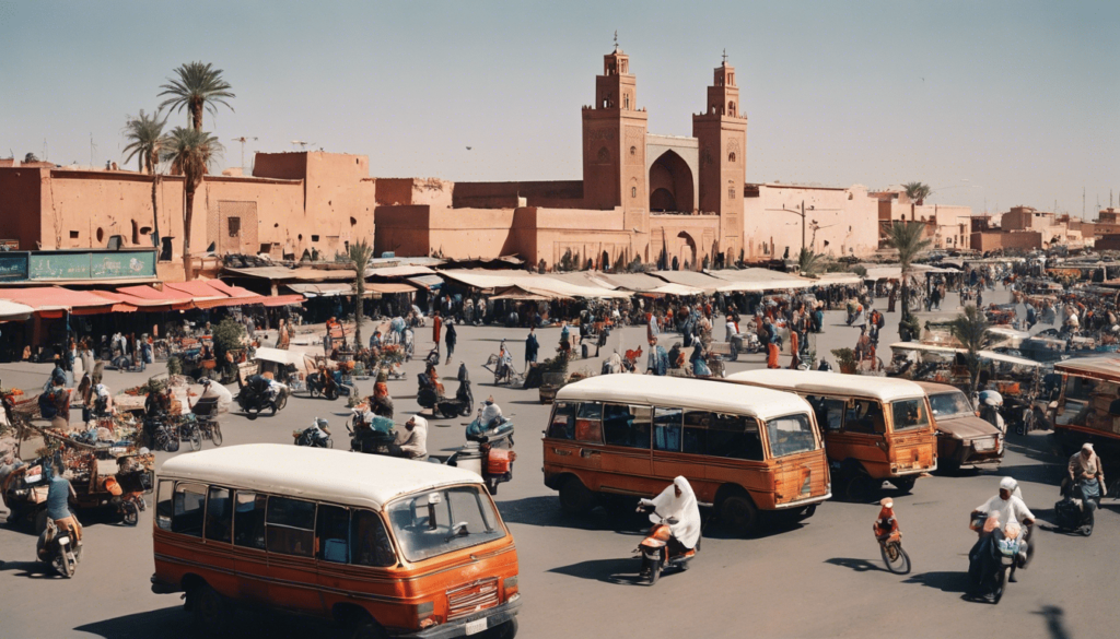 Arranging transportation and accommodations in Marrakech