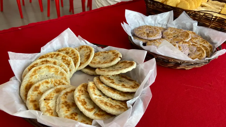 Indulging in delightful pastries like Piaya and Napoleones