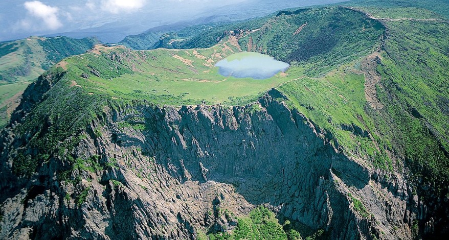 How was Jeju Island formed?