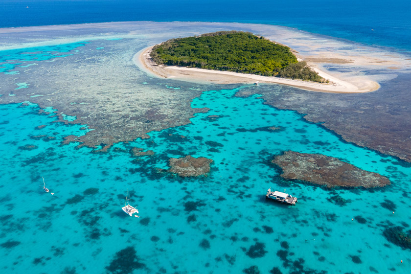 The Great Barrier Reef in Australia