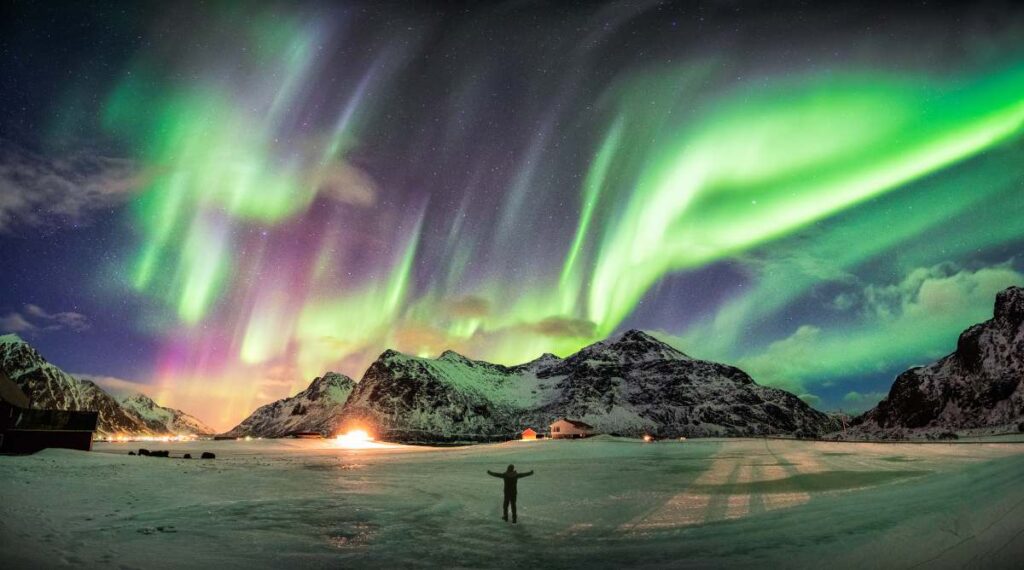 The Northern Lights in Iceland